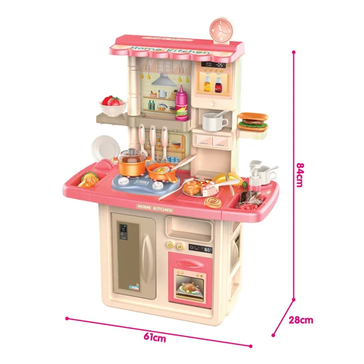 Ensemble de cuisine à piles pour enfants, jeu de simulation de cuisine