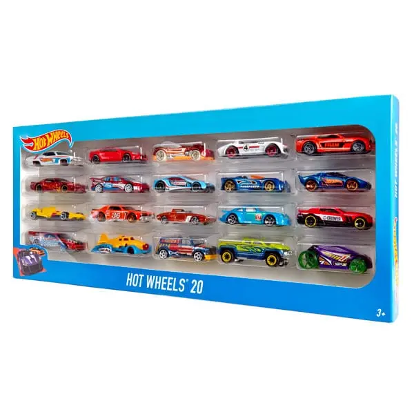 Coffret Hot Wheels – Pack de 20 Voitures Miniatures