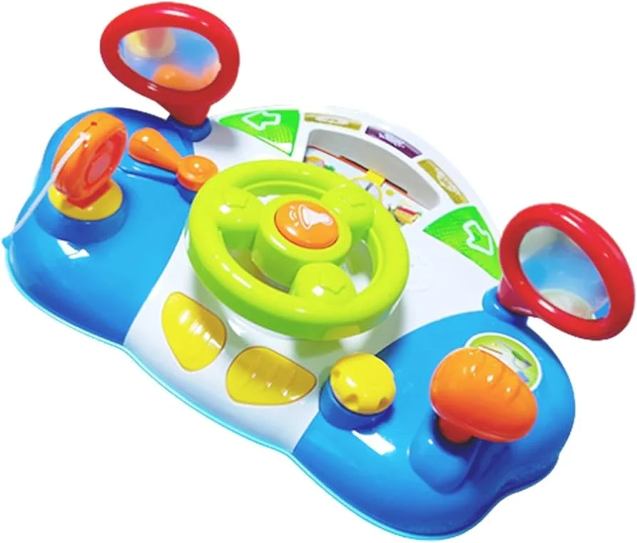 HUANGER – Tableau de Conduite Interactif avec Sons & Volant (18m+)