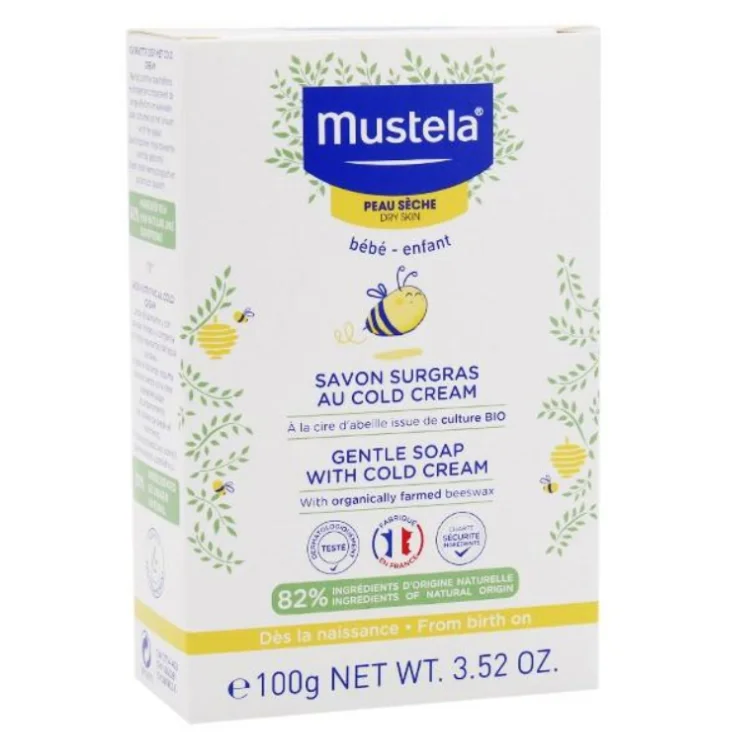 Mustela – Savon Surgras au Cold Cream (100 g)