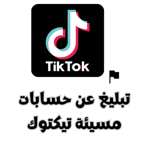 تبليغ عن حسابات مسيئة تيكتوك