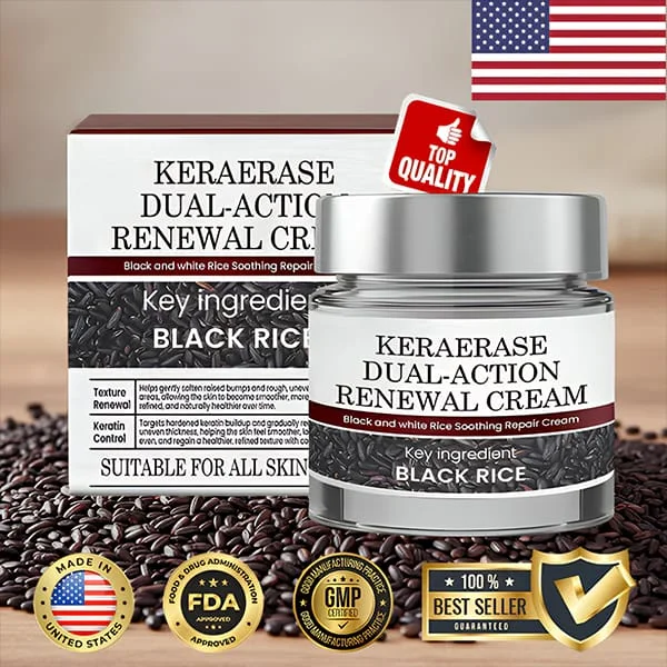 🌟KERAERASE DUAL ACTION  – Crème Régénérante Intense
