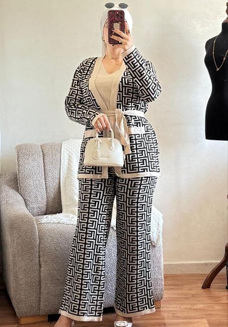 ❄️ أنسومبل شتوي أنيق – 3 قطع ❄️