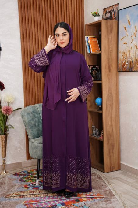 ✨ عباية إماراتية فاخرة بتفاصيل أنيقة ✨