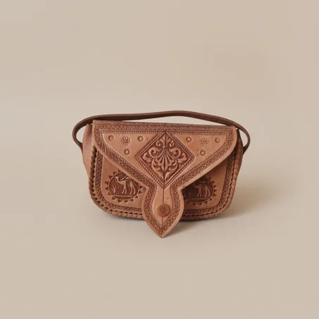 Handcrafted Leather Shoulder Bag