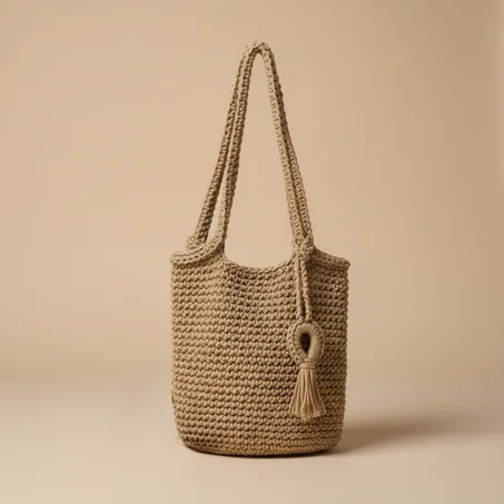 Handcrafted Crochet Shoulder Bag