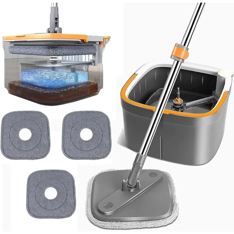 الممسحة الدوارة تنظيف ذكي بلا مجهود