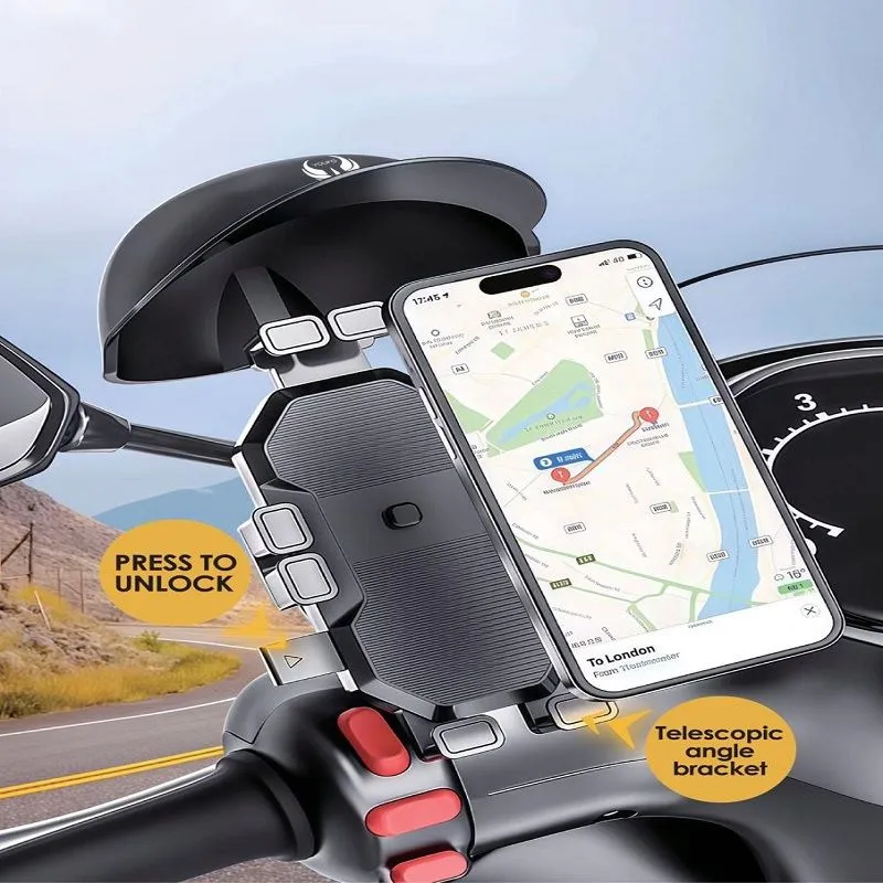 حامل الهاتف الخوذة للدراجات الهوائية