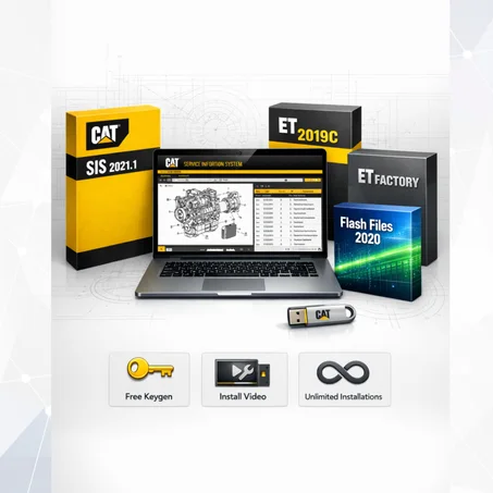 Pack Logiciel CAT Diagnostic & Service Information