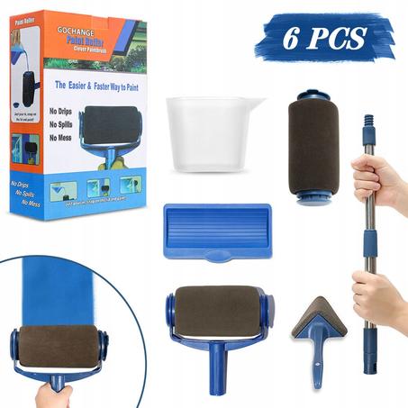 أداة الدهان الإحترافية ومبتكرة من 6 قطع لأداء سهل وطلاء أسرع