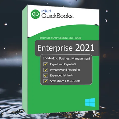 Intuit QuickBooks Enterprise Solutions 2021 Full 21.0 R6 Version With License Lifetime For 6 Users