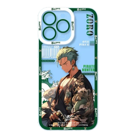 Coque en Silicone Souple Anime O-One Piece pour iPhone