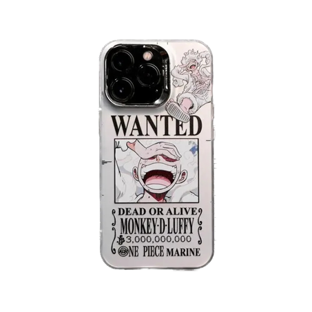 Coque de téléphone ONE PIECE Anime Plaquée,