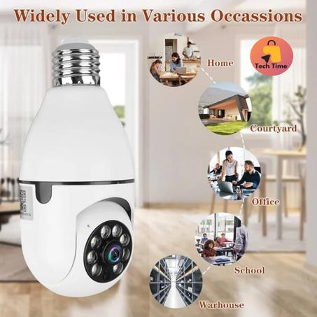 Caméra de Serveillance Ampoule