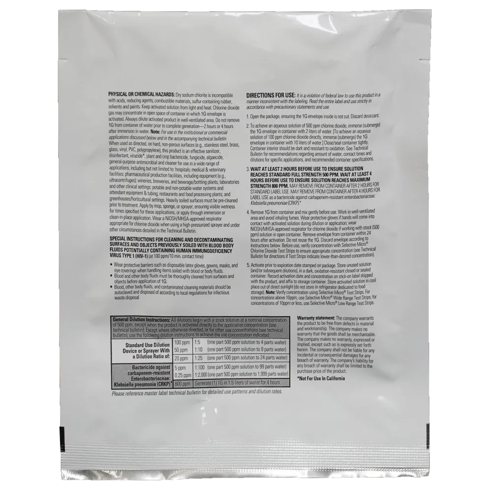 Selectrocide® 1G