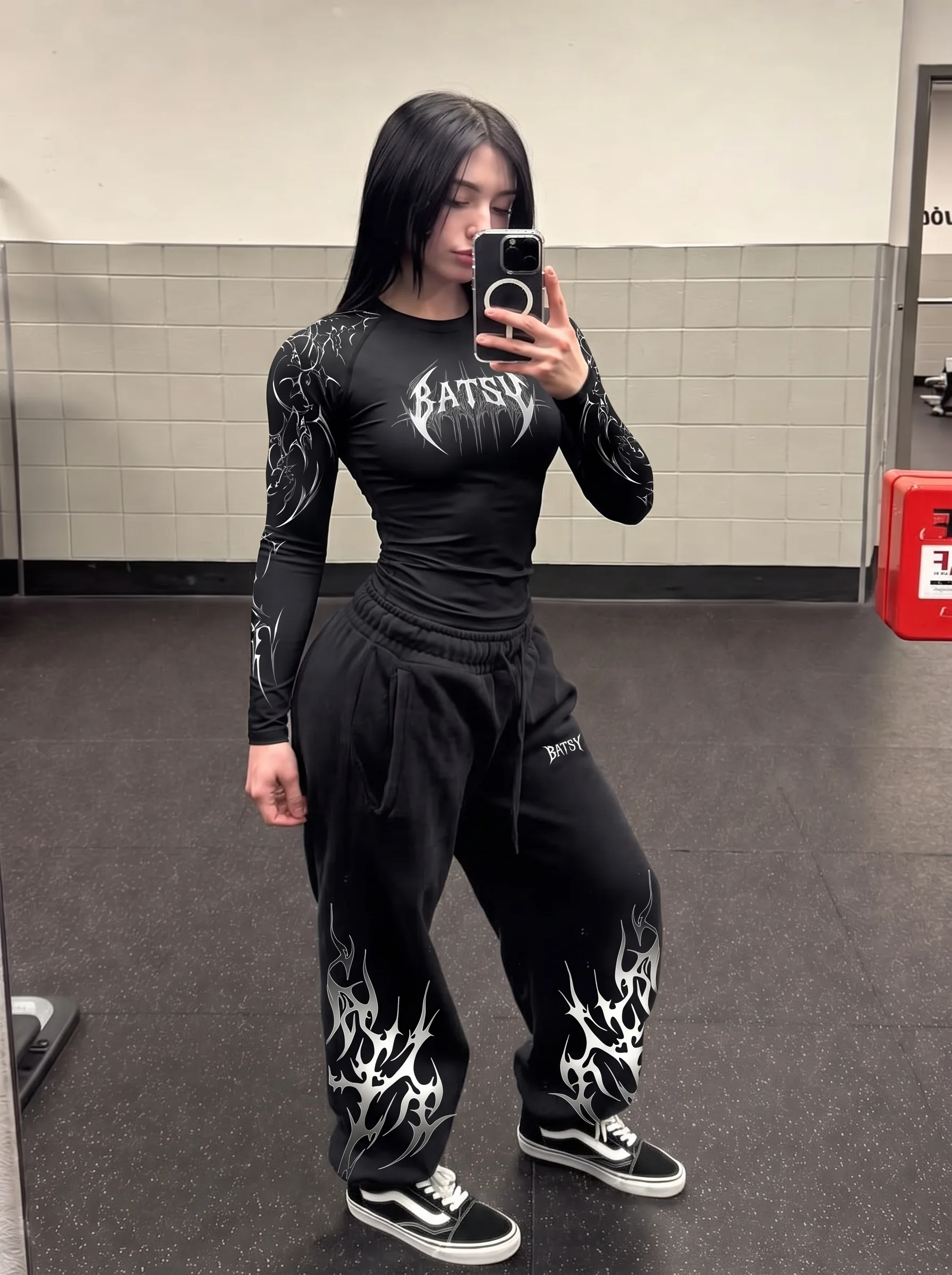 Compression tribal long sleeve