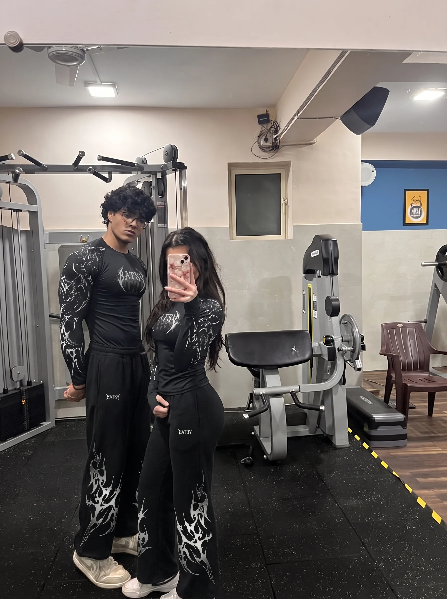 Compression tribal long sleeve