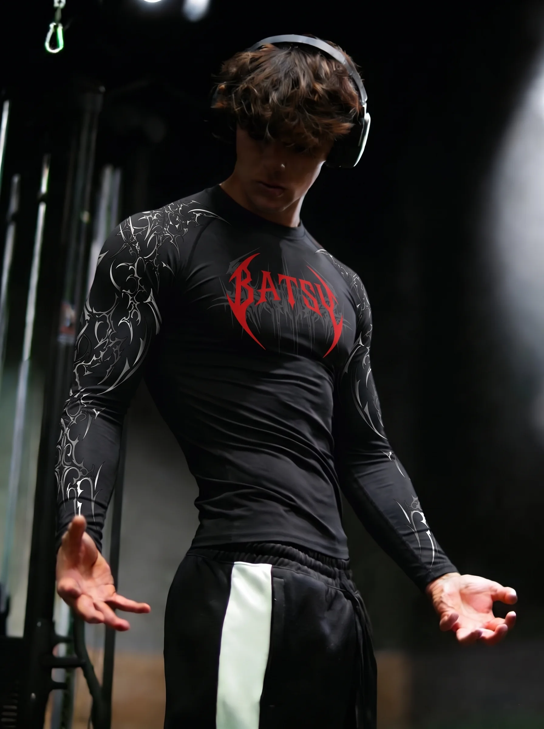 compression long sleeve tribal