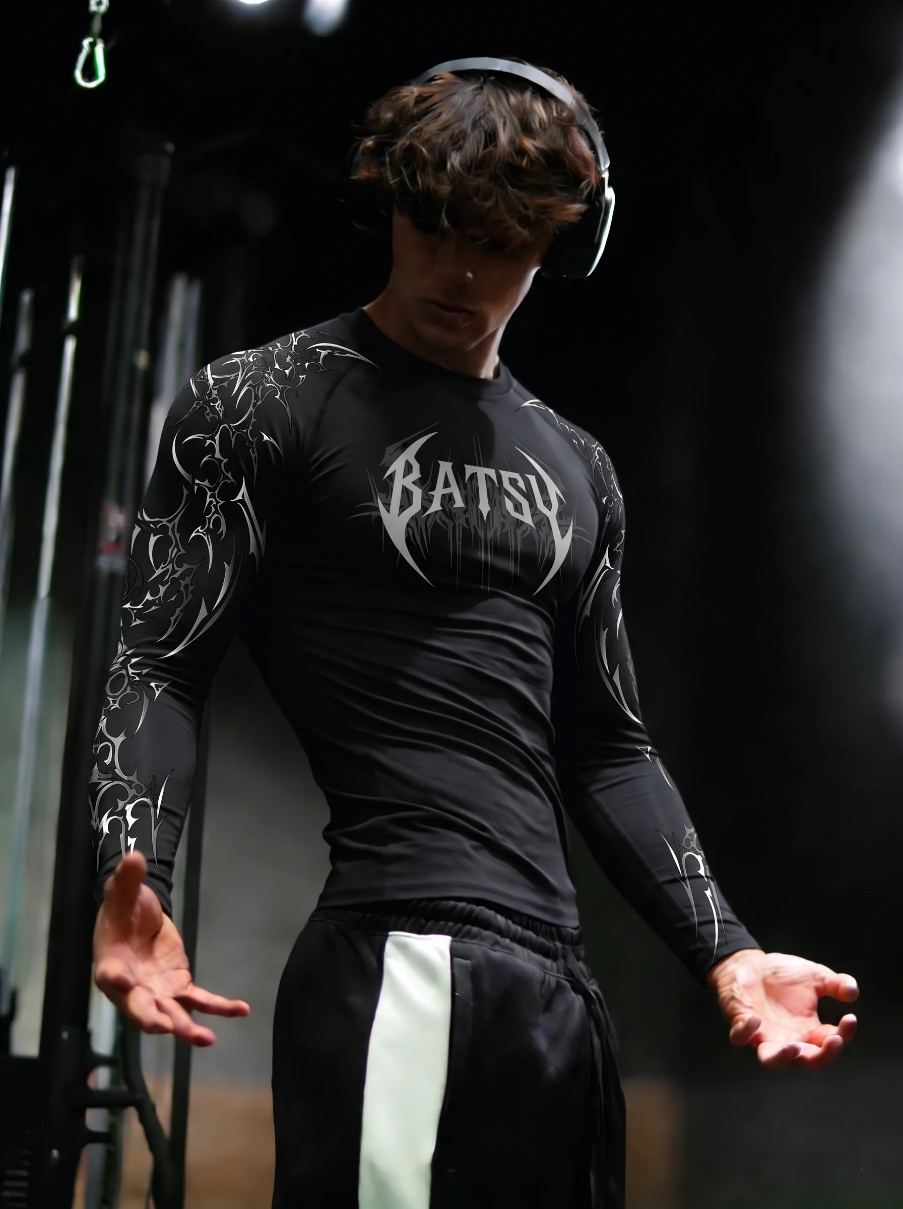 compression long sleeve tribal