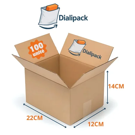 Caisse carton 22x12x14cm