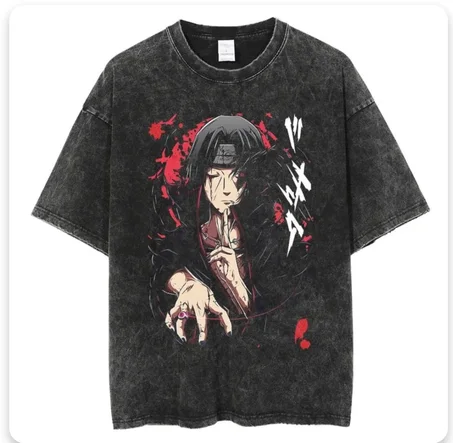 T-shirt Anime 100% coton