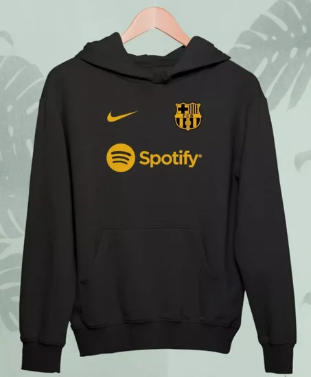 Sweat FC Barcelone (Noir) 100% Coton