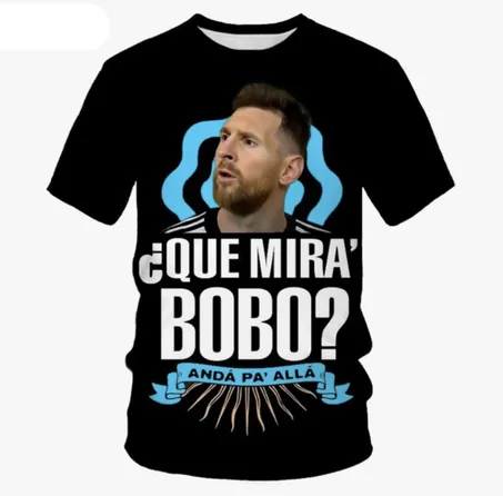 MESSI T-Shirt 100% Coton