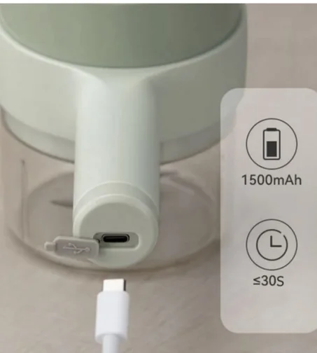 Mini Hachoir - Portatif - Rechargeable