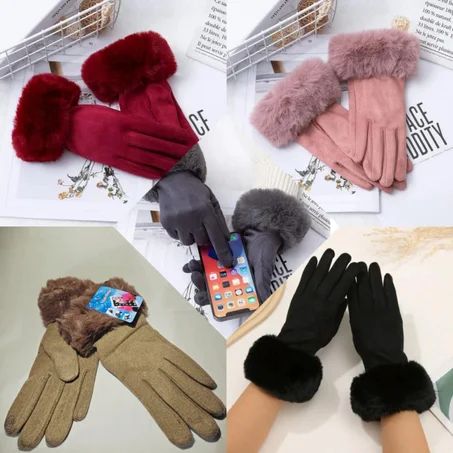 قفازات نسائية أنيقة