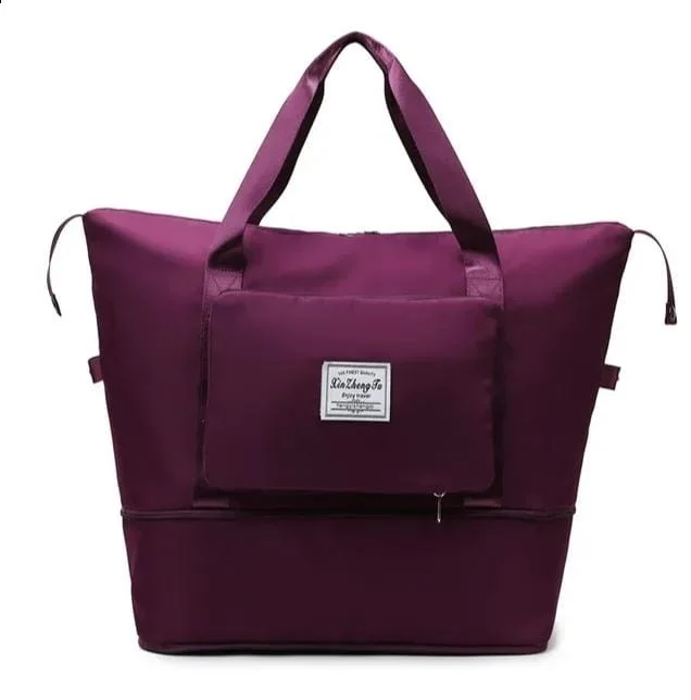 حقيبة سفر كبيرة الحجم قابلة للطي