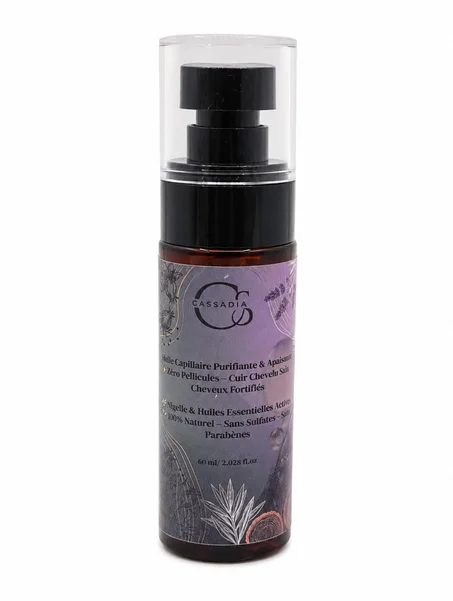 Huile Capillaire Purifiante & Apaisante – Cassadia