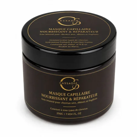 Cassadia – Masque Capillaire Nourrissant & Réparateur