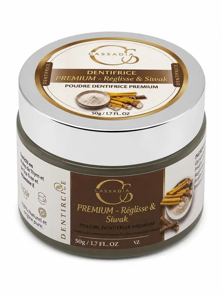 Dentifrice Premium Réglisse & Siwak – Cassadia