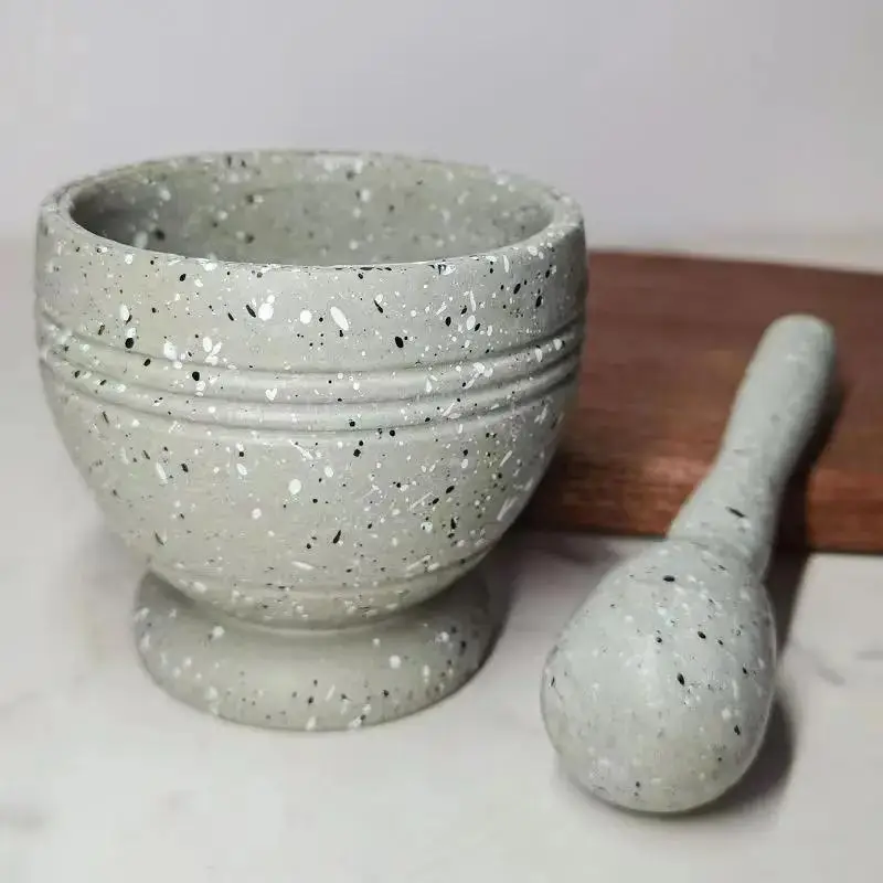 1 Set, Grinding Bowls, Kitchen Garlic Press Bowls, Kitchen Peper Crushers, Food-grade PP Material Multi-purpose Grinders, Garlic Mashers, Seasoning Spice Tools, And Grain And Supplementary Fo