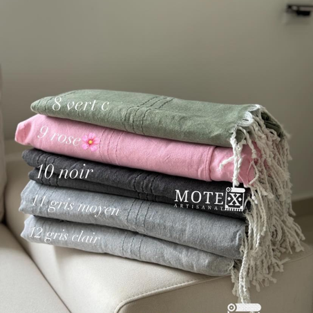 Jeté hayek coton 2/3m