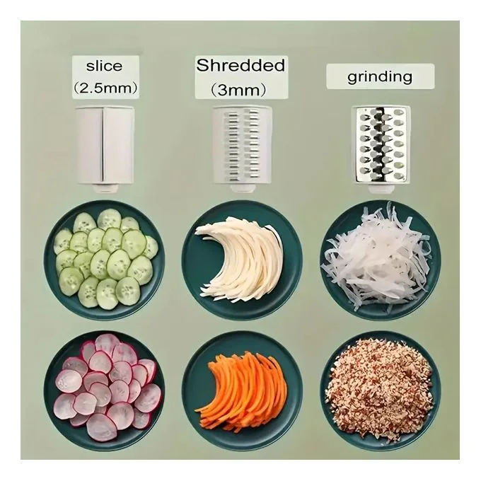 قطاعة خضروات يدوية متعددة الوظائف 4 في 1