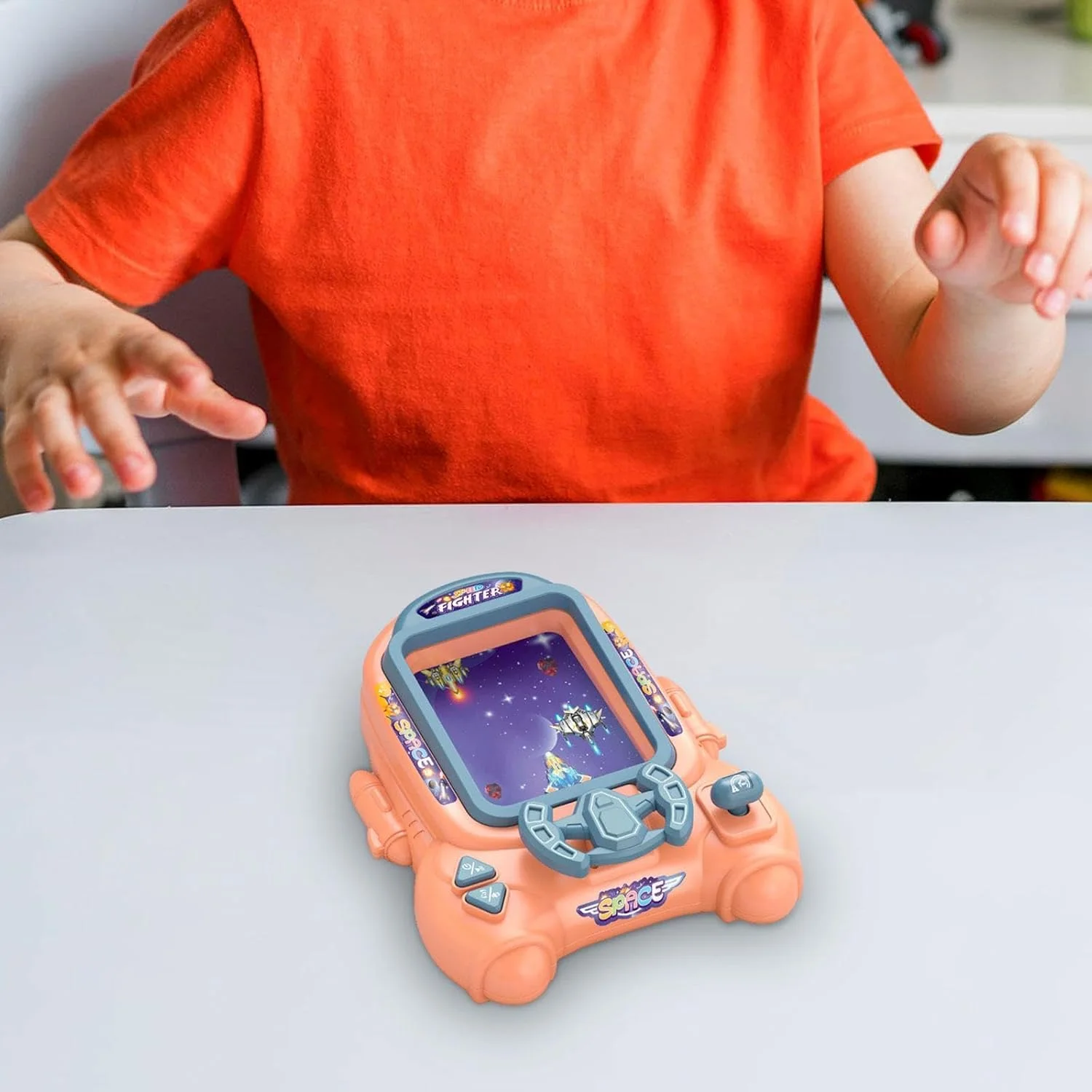 لعبة فيديو أركيد فضائية تفاعلية للأطفال