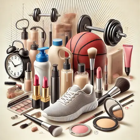 الرياضة واللياقة البدنية و مواد العناية بالصحة