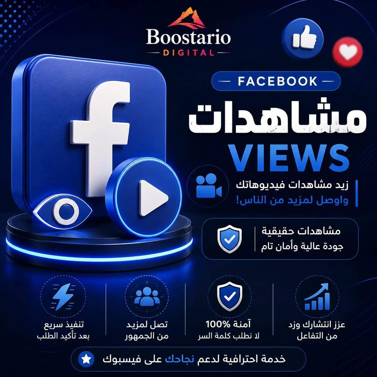 5000 Facebook Views