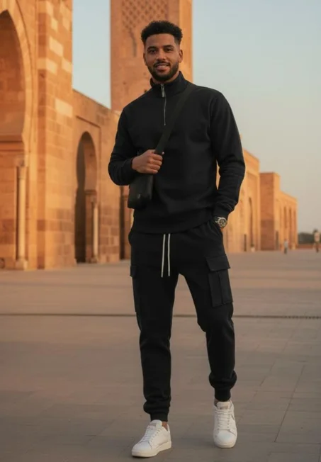 طقم رجالي عصري بجودة عالية