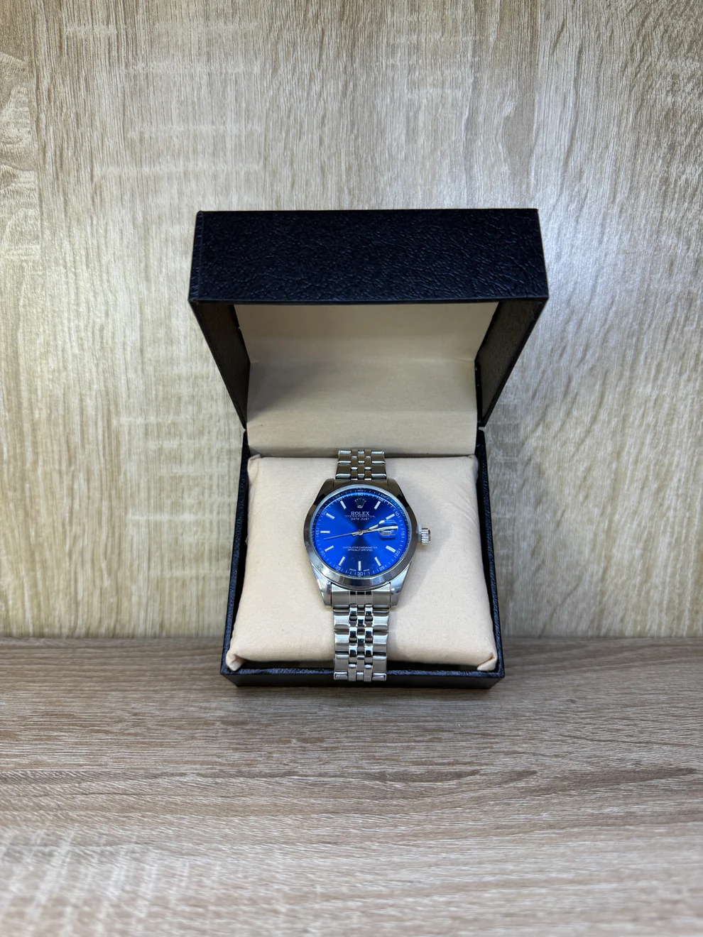 ROLEX DATE-JUST BLEU NUIT OFFRE BOITE SIMPLE