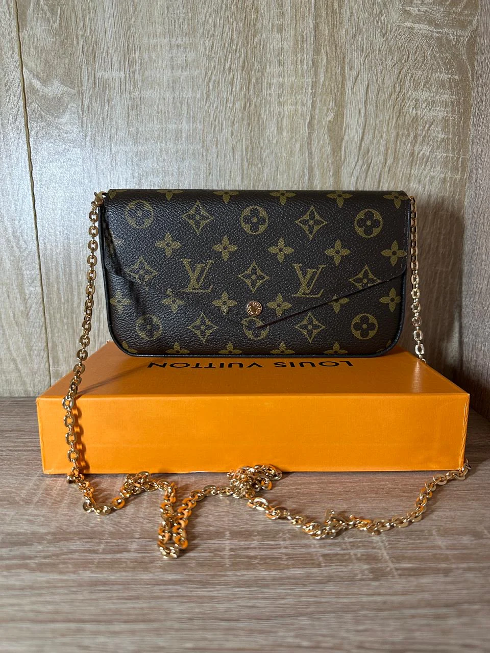 SAC LV 3 PCS FEMMES MARRON/MAUVE