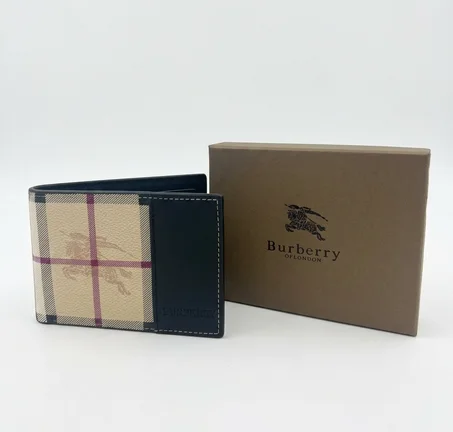 PORTE MONNAIE BURBERRY BEIGE HOMMES