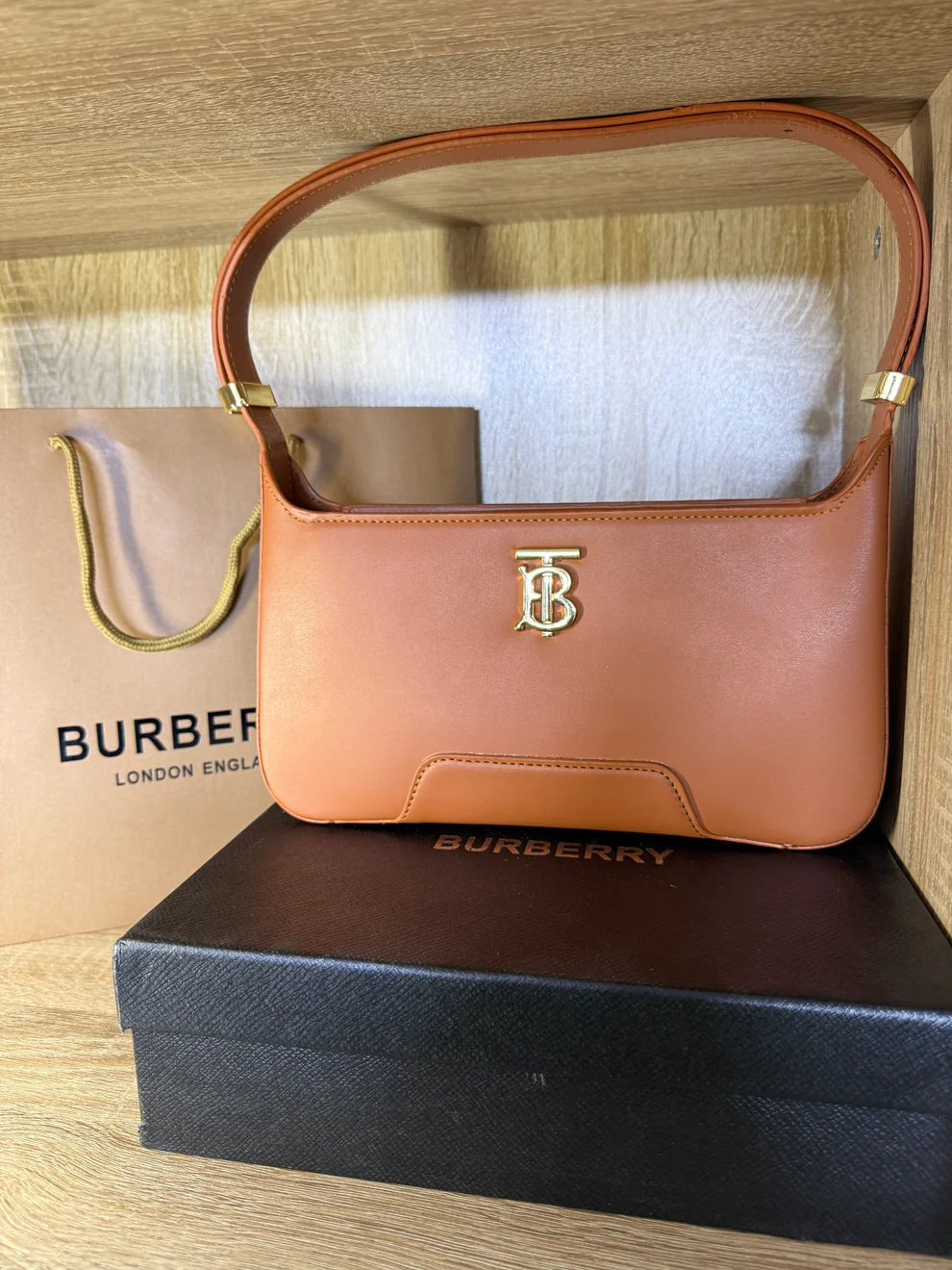 SAC BURBERRY FEMMES MARRON MASTER