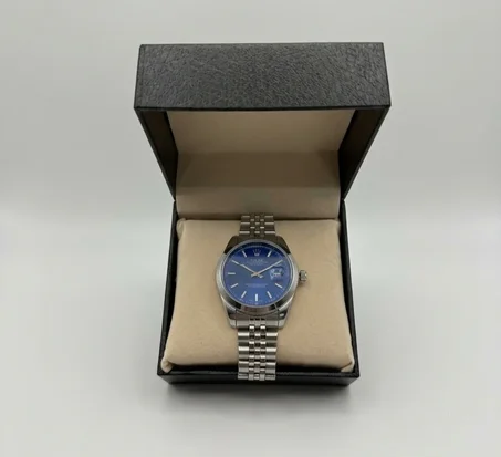 ROLEX DATE-JUST BLEU NUIT OFFRE BOITE SIMPLE