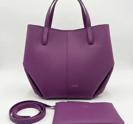 SAC POLENE TAILLE M MAUVE