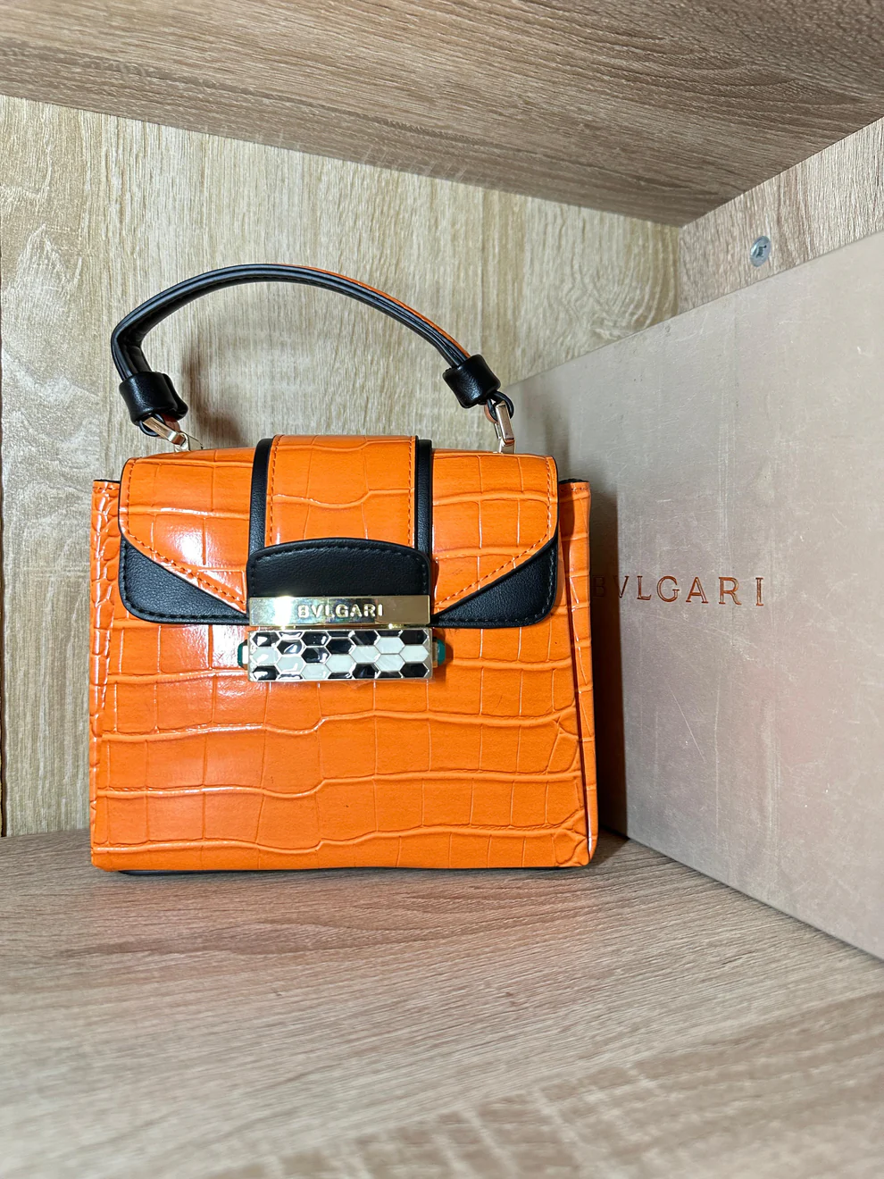SAC BVLGARI ORANGE