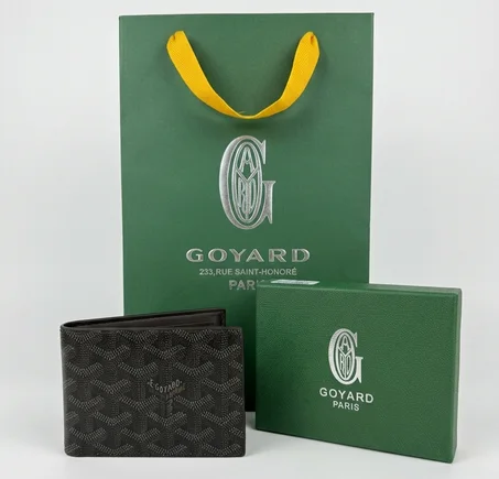 PORTE MONNAIE HOMMES GOYARD NOIR AVEC SACHET