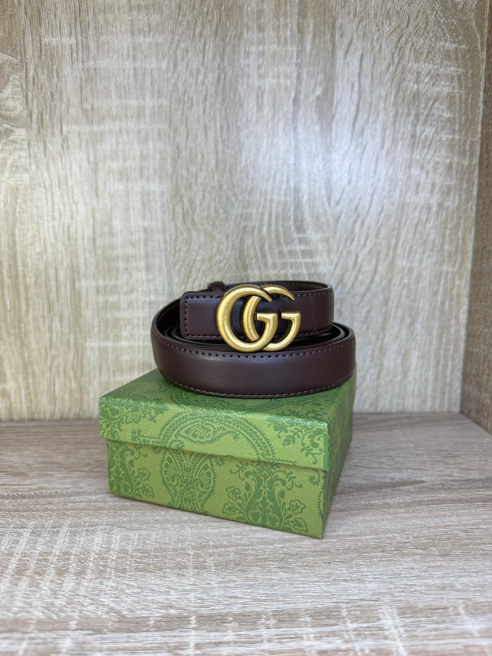 CEINTURE FEMMES GUCCI MARRON