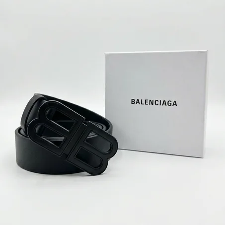 CEINTURE BALENCIAGA HOMMES FULL BLACK